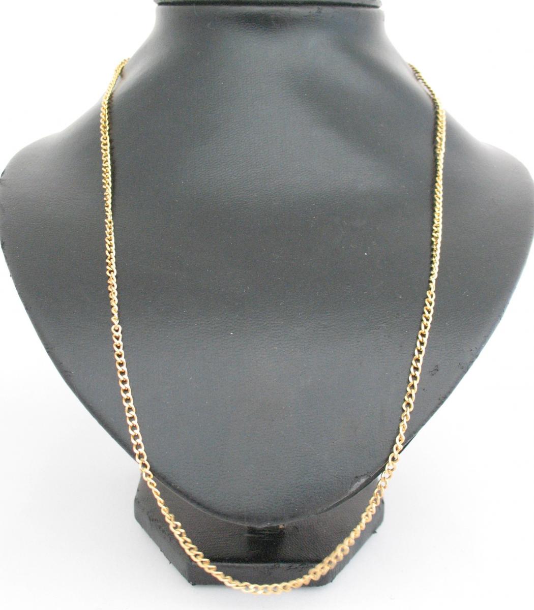 Gold tone Endless Chain 24"