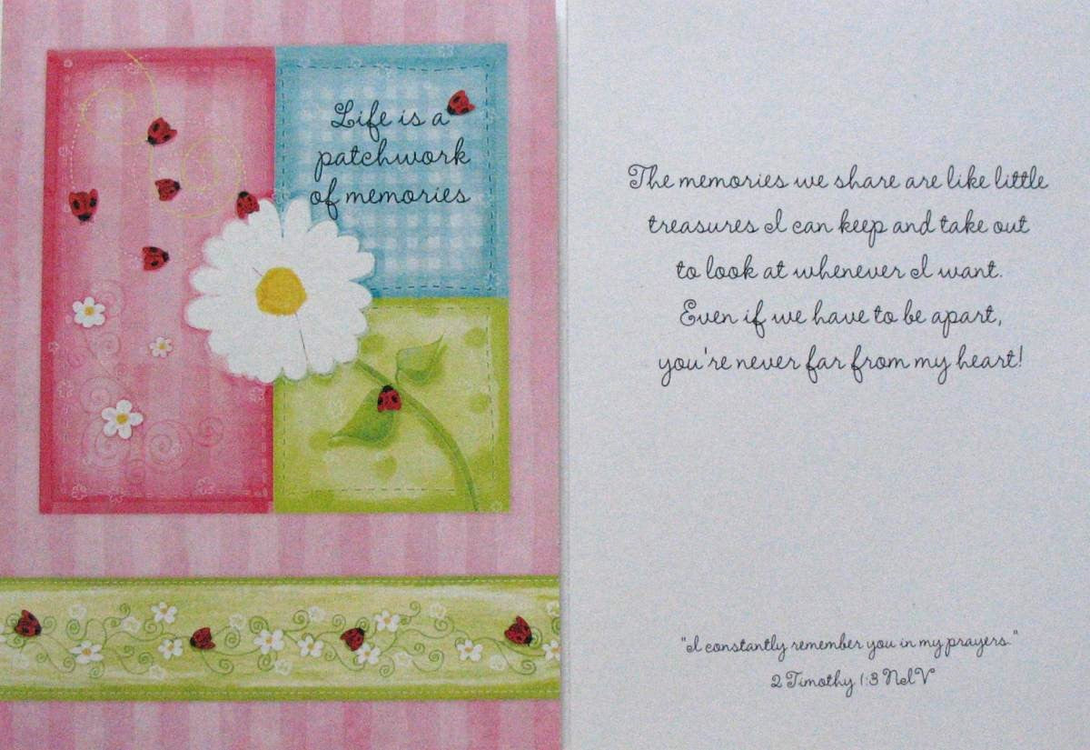 Missing You Greeting Card by Legacy Value Card
