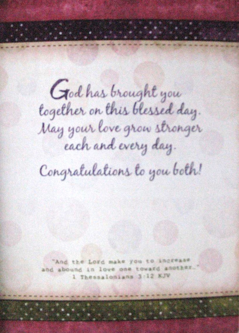 Wedding Greeting Card