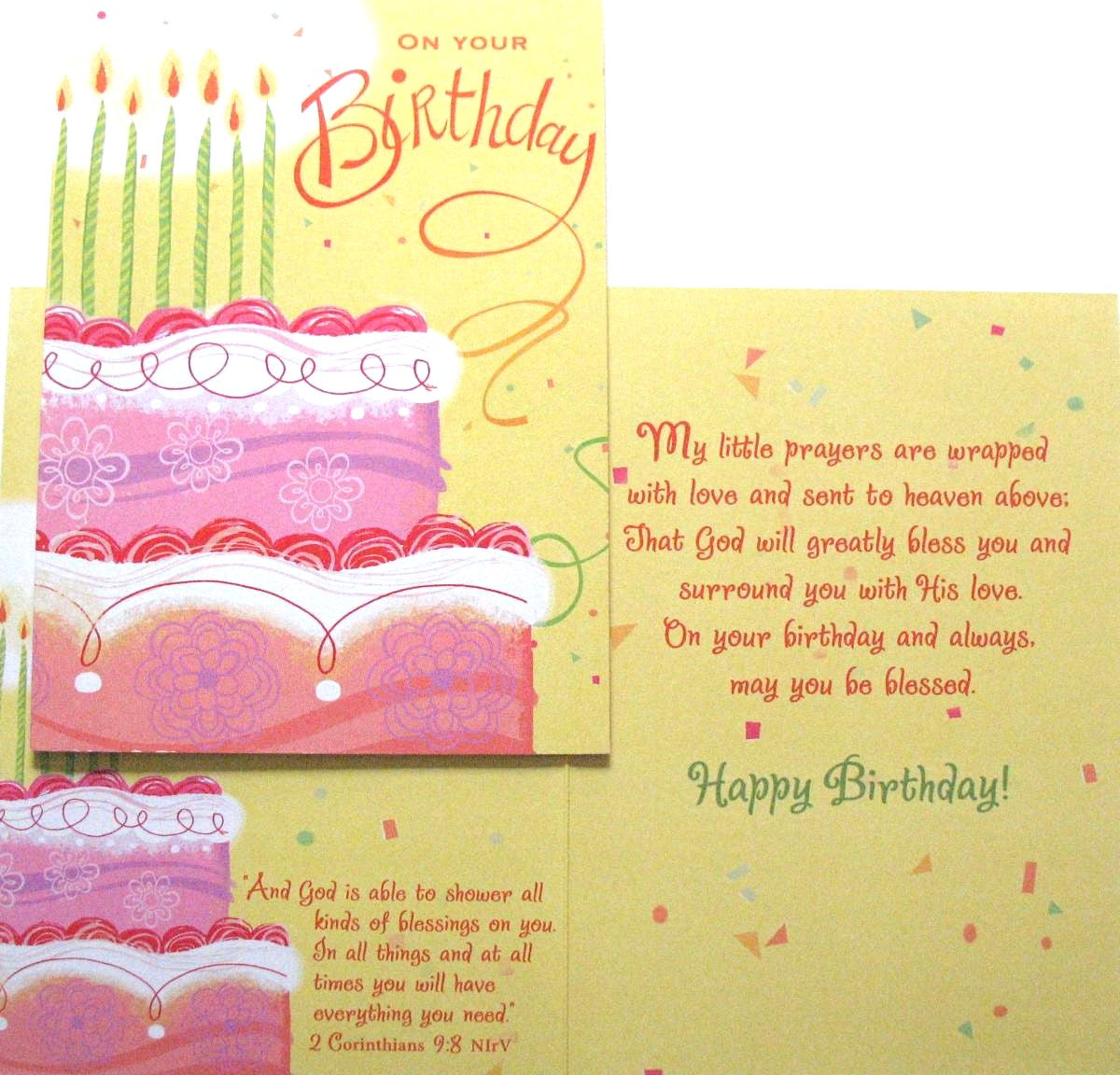 Birthday Greeting Card by Legacy with Deluxe Envelope