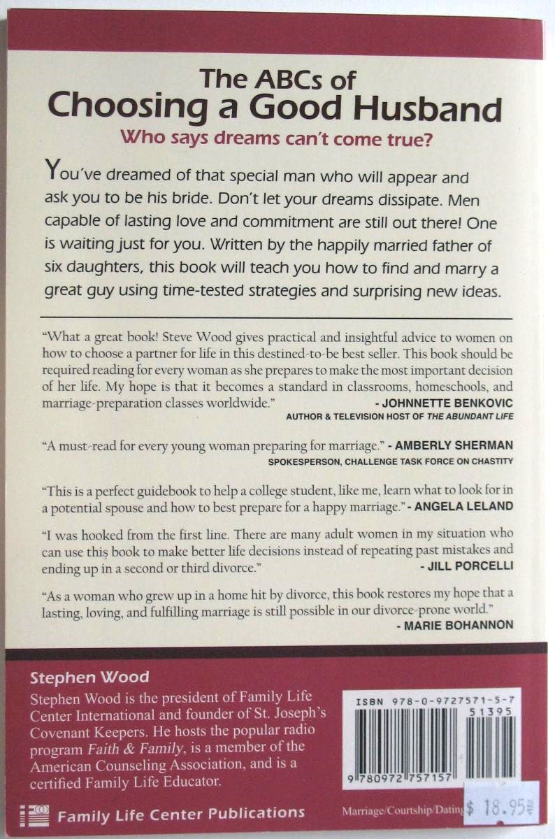 ABCs of Choosing a Good Husband