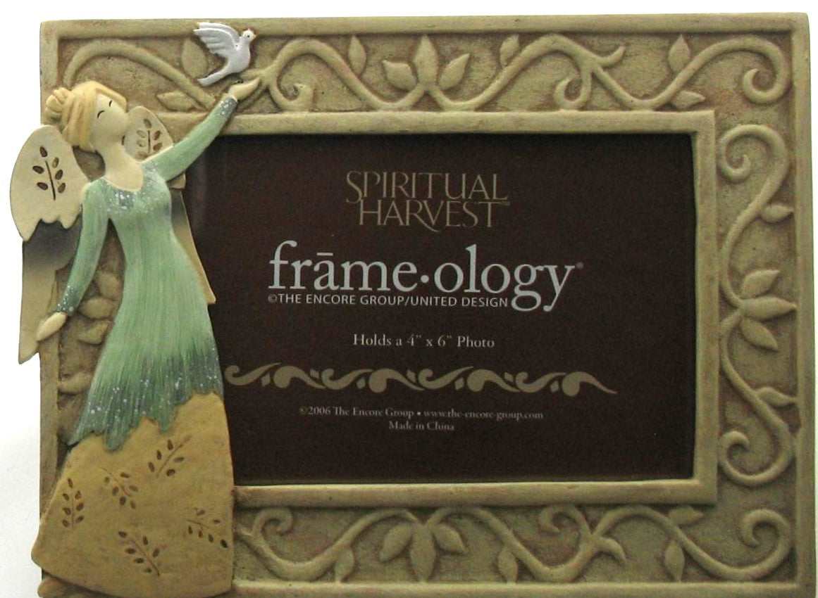 Wings of Prayer Angel Photo Frame