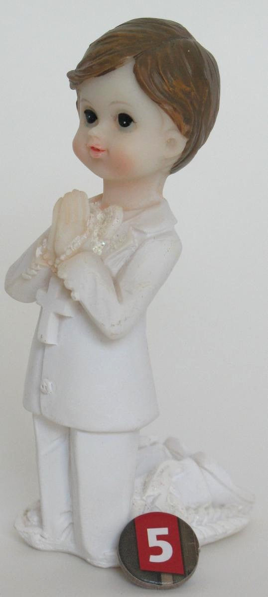 First Communion Boy Figurine Style 5