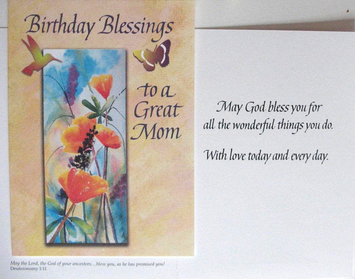 Mom Birthday Greeting Card
