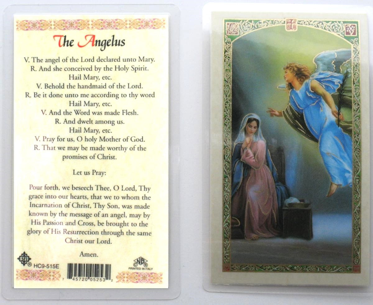 Laminated - Annunciation - The Angelus