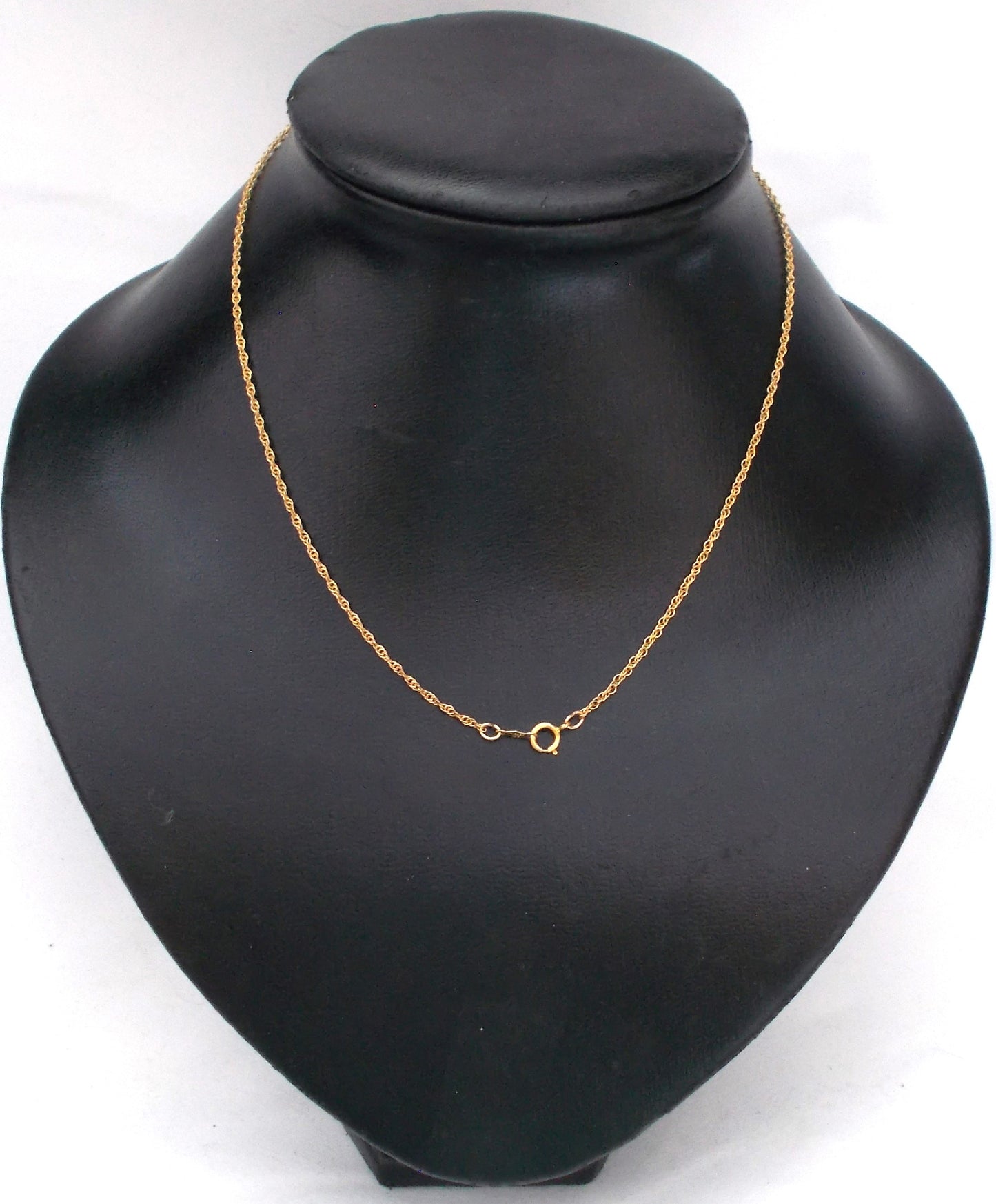 Gold Plated Rope Chain - 16"