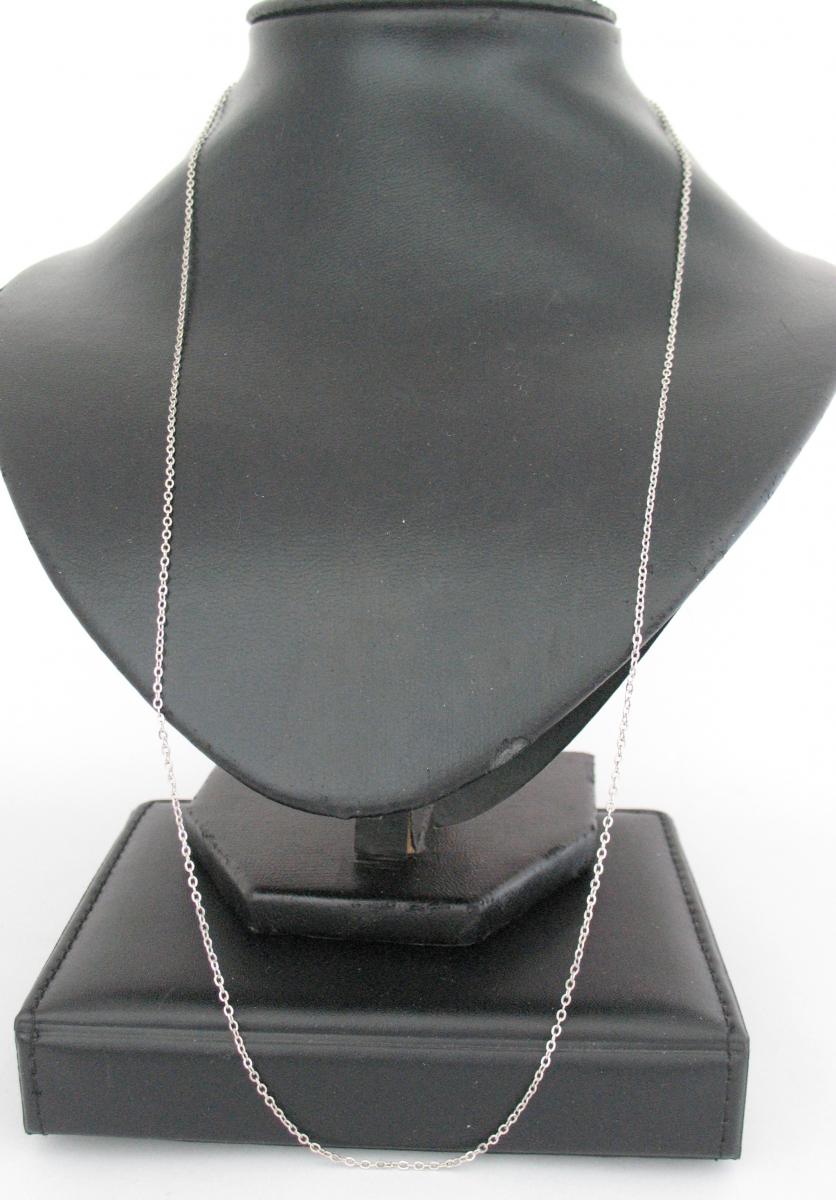 Silver tone Chain 24" or 27"