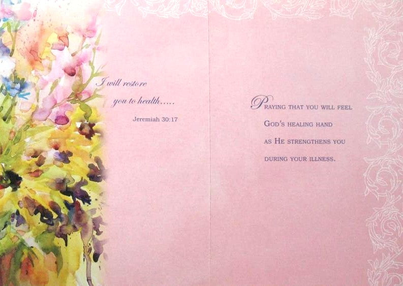 Get Well Greeting Card