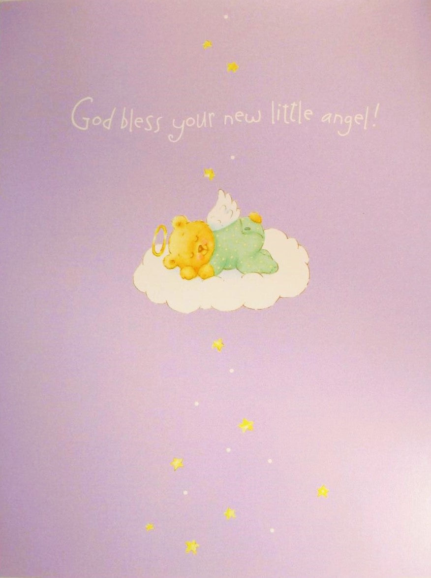 New Little Angel Greeting Card