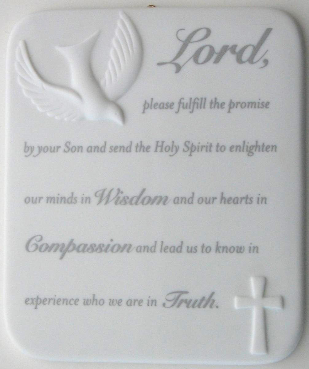 Confirmation Wall Plaque