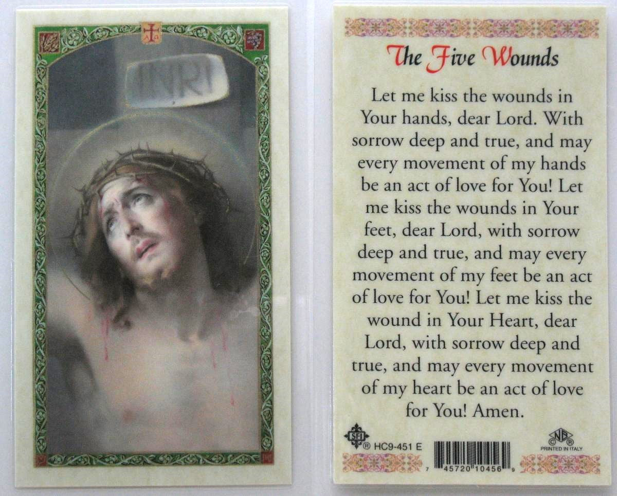 Laminated - Crown of Thorns - The Five Wounds