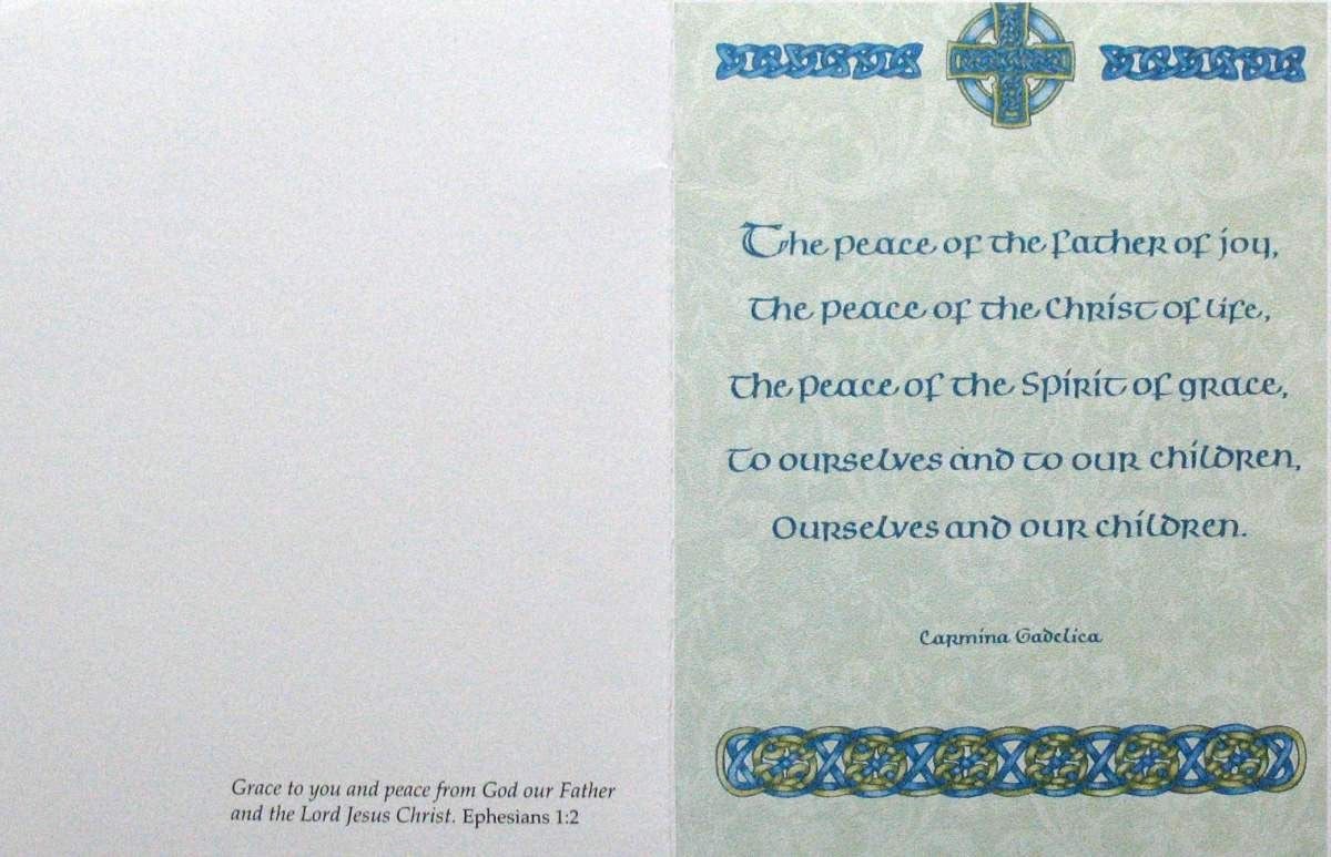 Irish Blessing Greeting Card