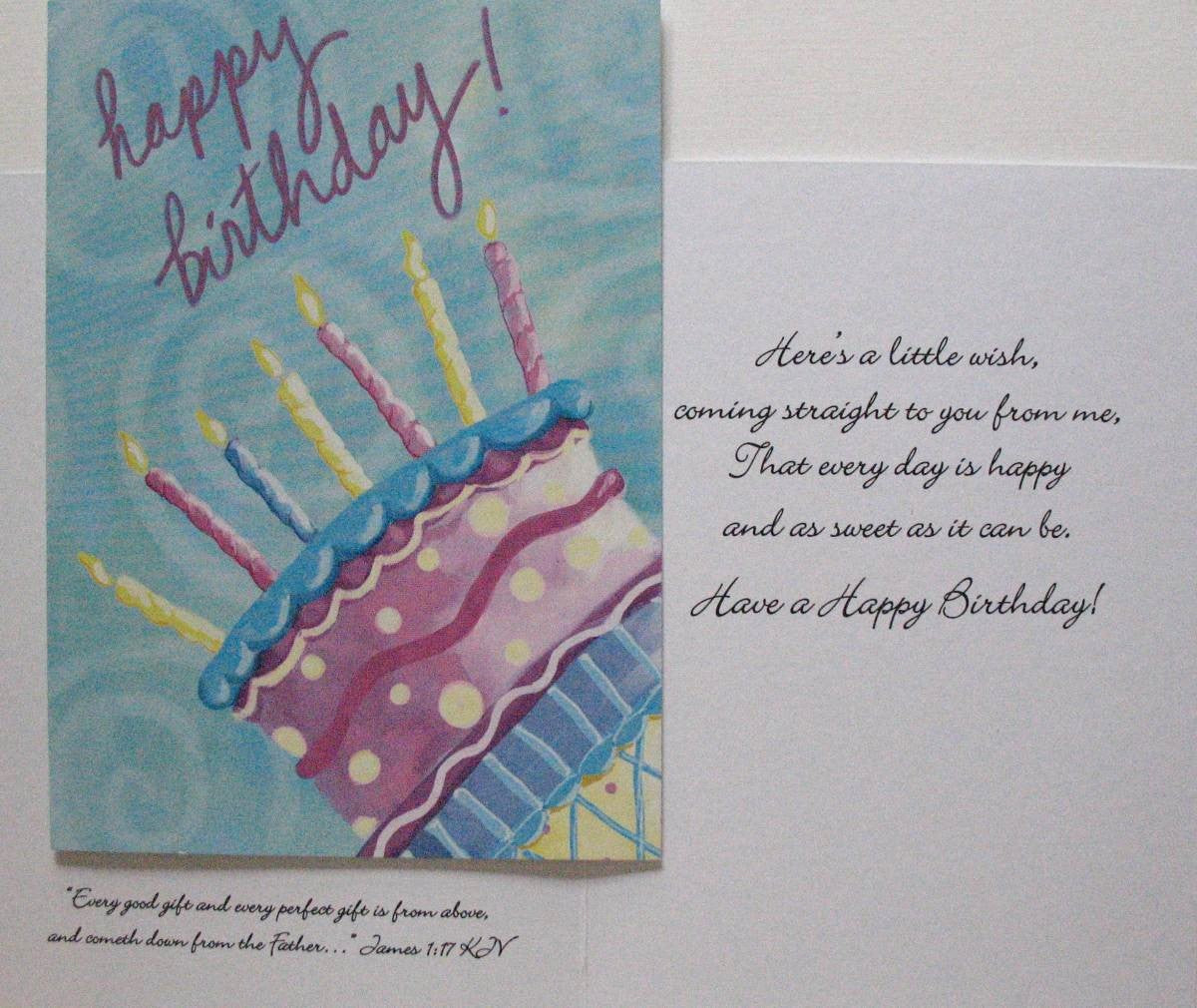 Birthday Greeting Card by Legacy Value Card