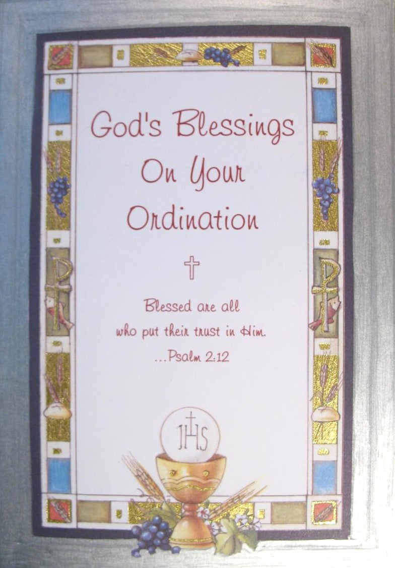 Priest Ordination Greeting Card