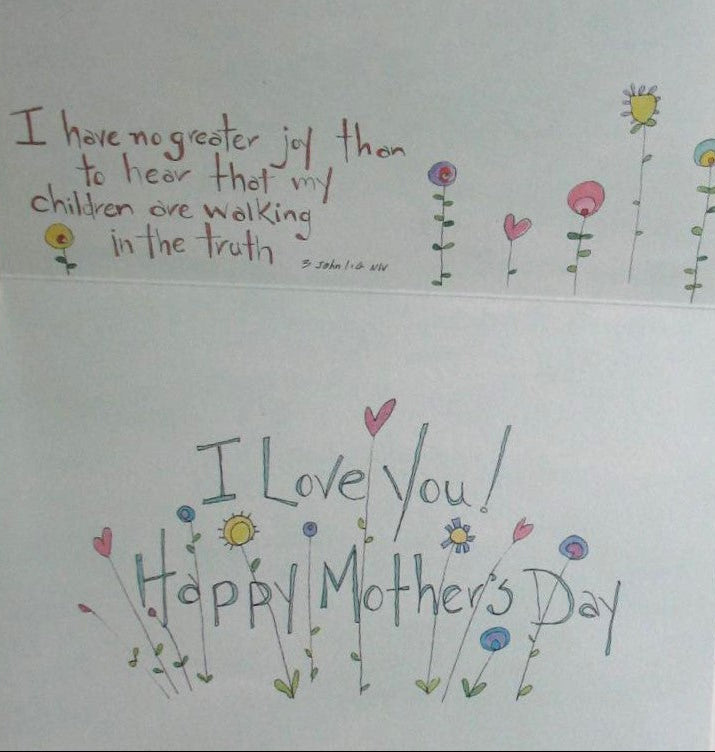 Mother's Day Greeting Card by Legacy with Deluxe Envelope