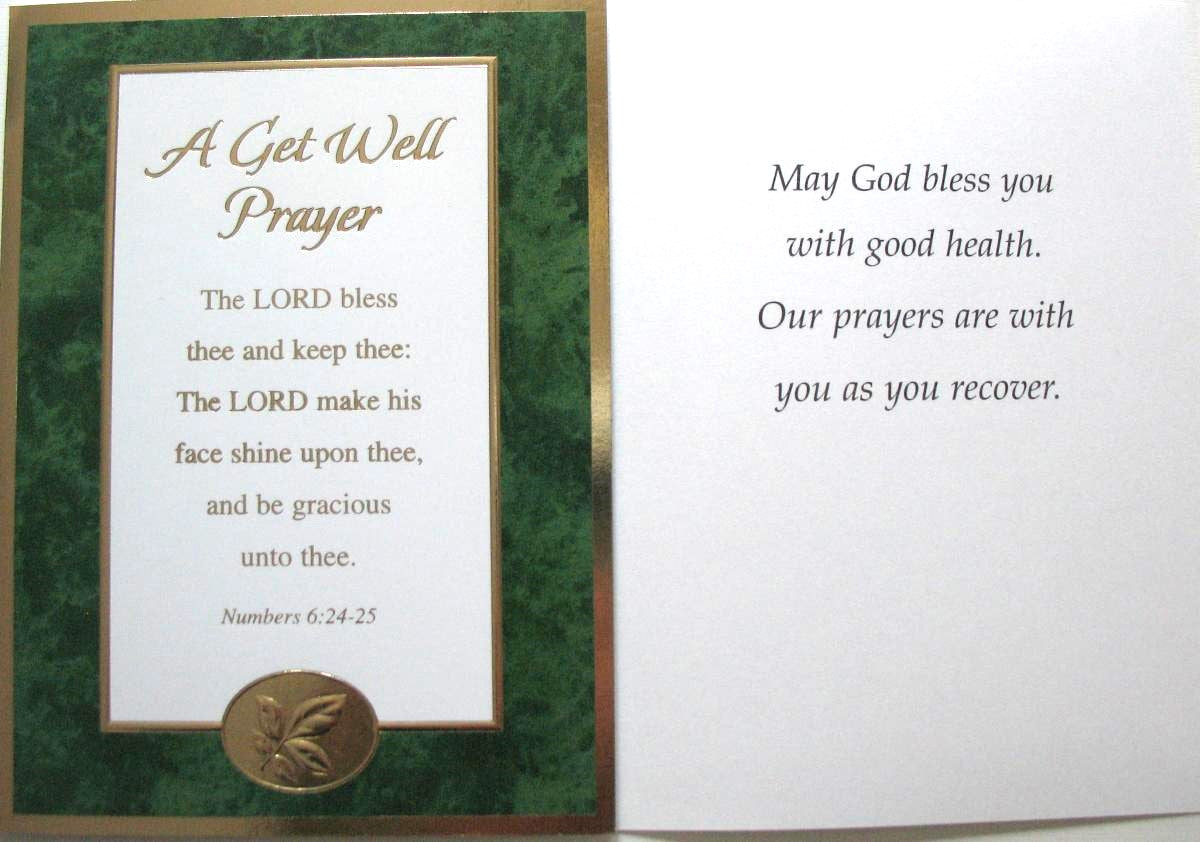 Get Well Greeting Card