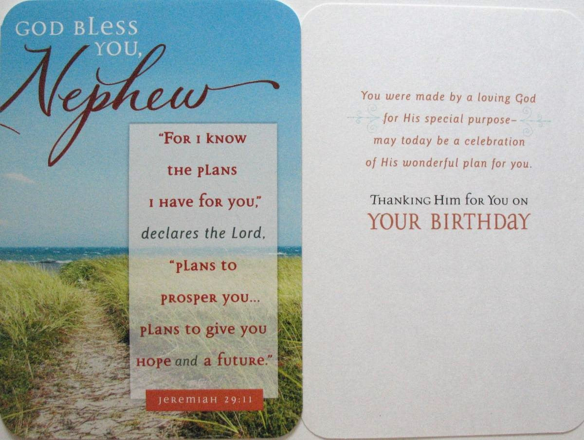 Nephew Birthday Greeting Card