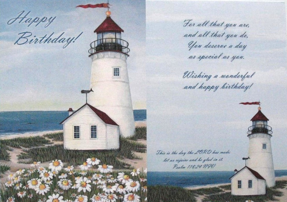 Birthday Greeting Card by Legacy with Deluxe Envelope