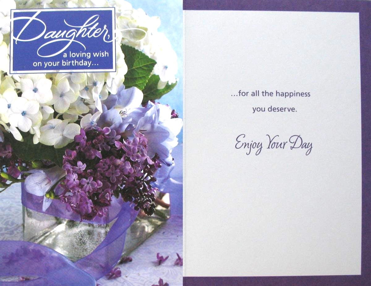 Daughter Birthday Greeting Card