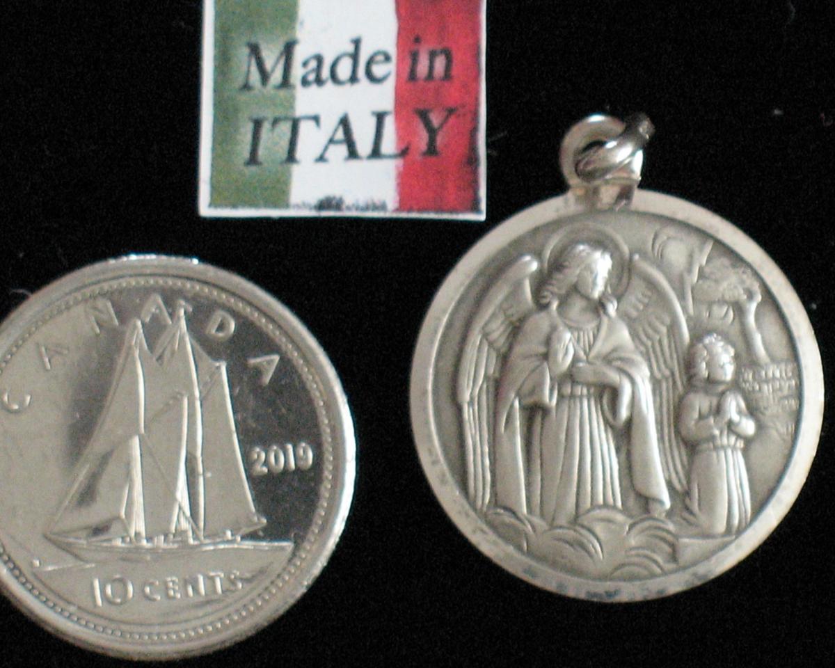 Guardian Angel - Sterling Silver Medal