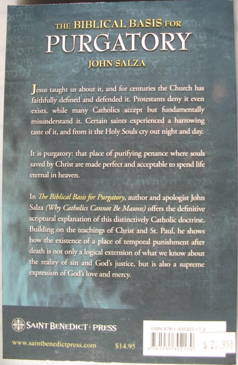 Biblical Basis for Purgatory