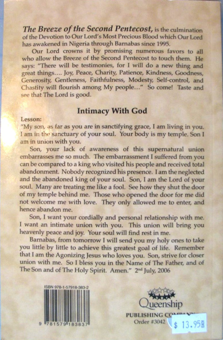 The Breeze of the Second Pentecost