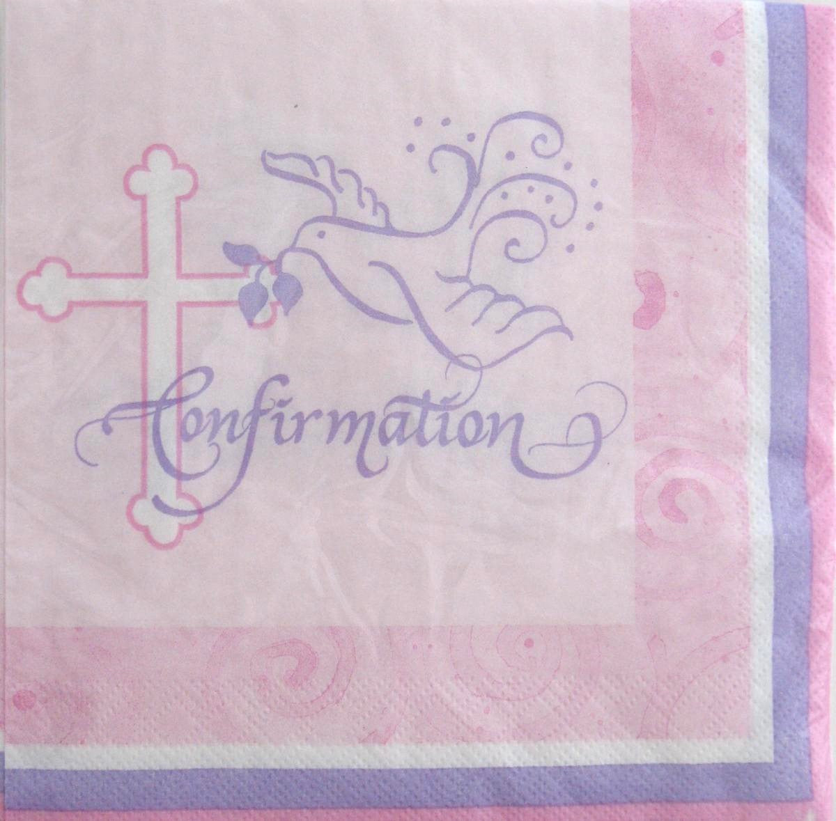 Party Supplies - Faithful Dove Pink