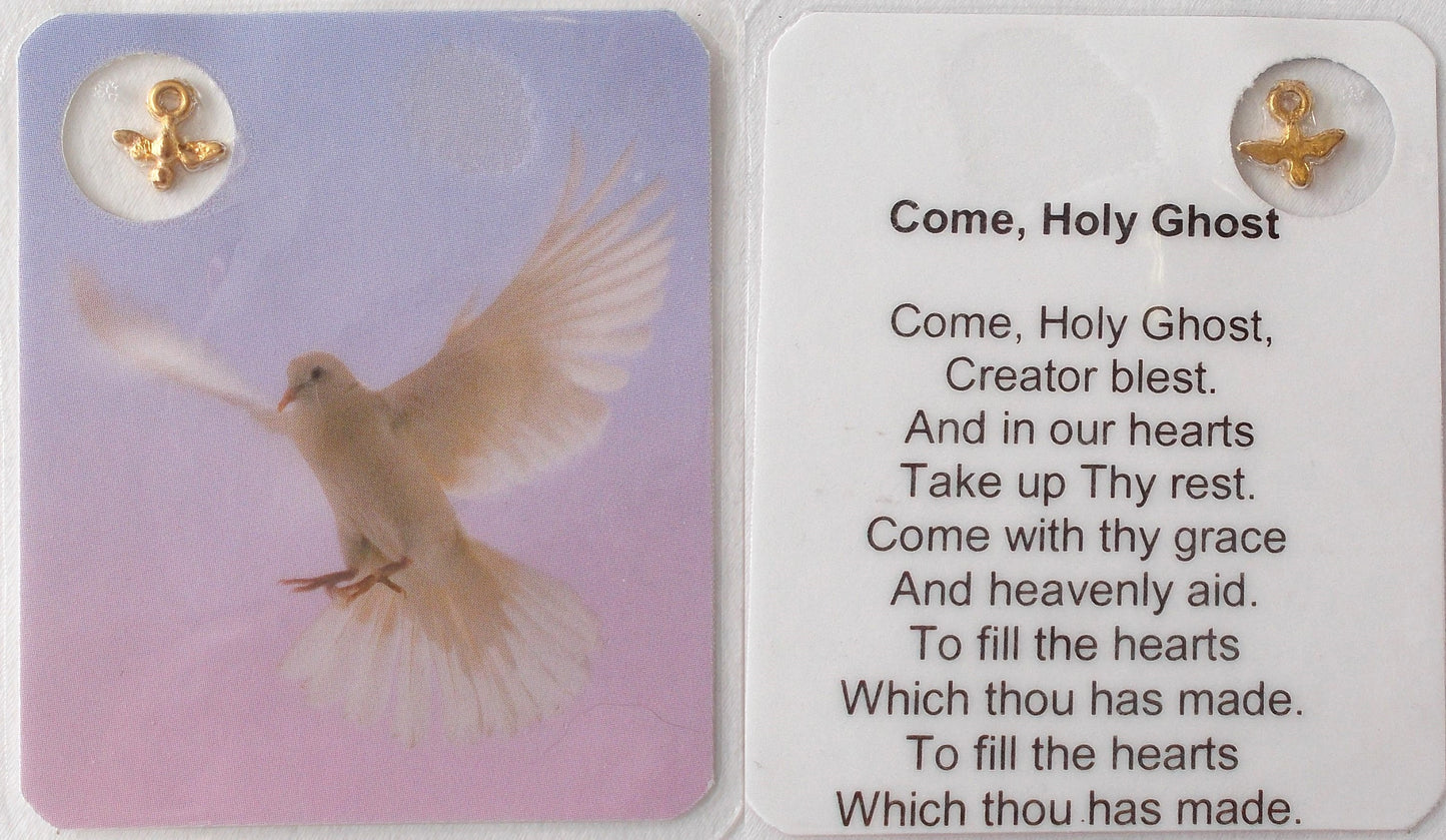 Laminated with Medal - Come Holy Ghost