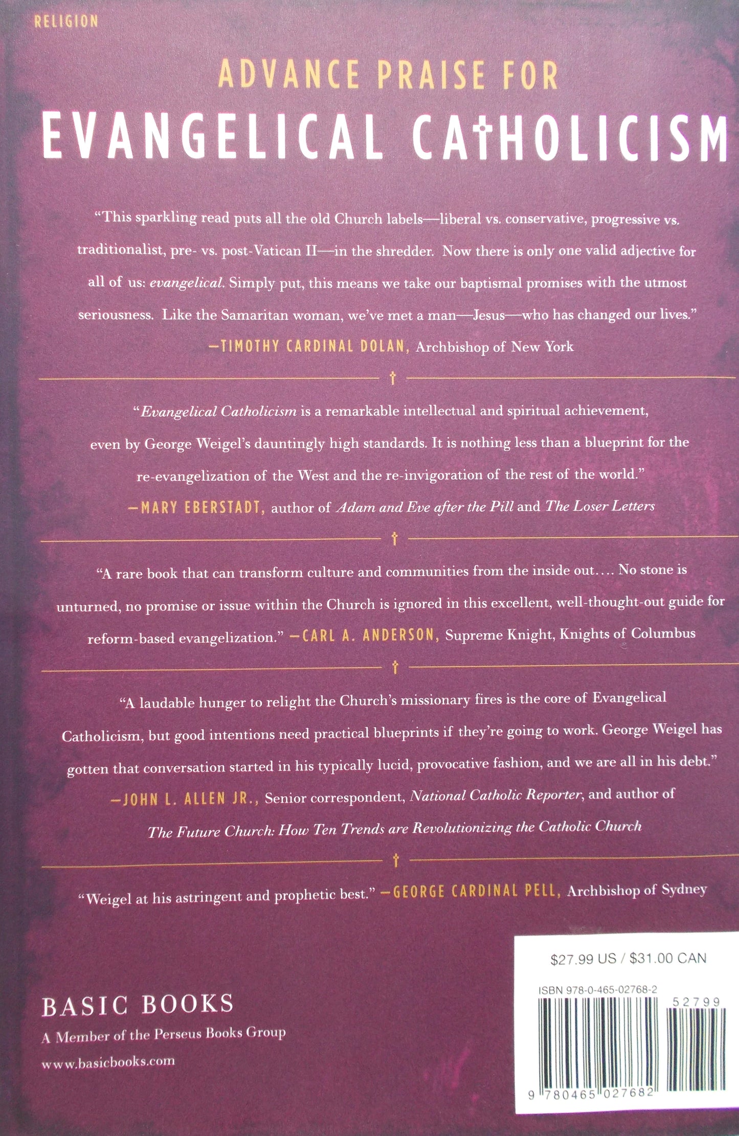 Evangelical Catholicism : Deep Reform in the 21st- Century Church