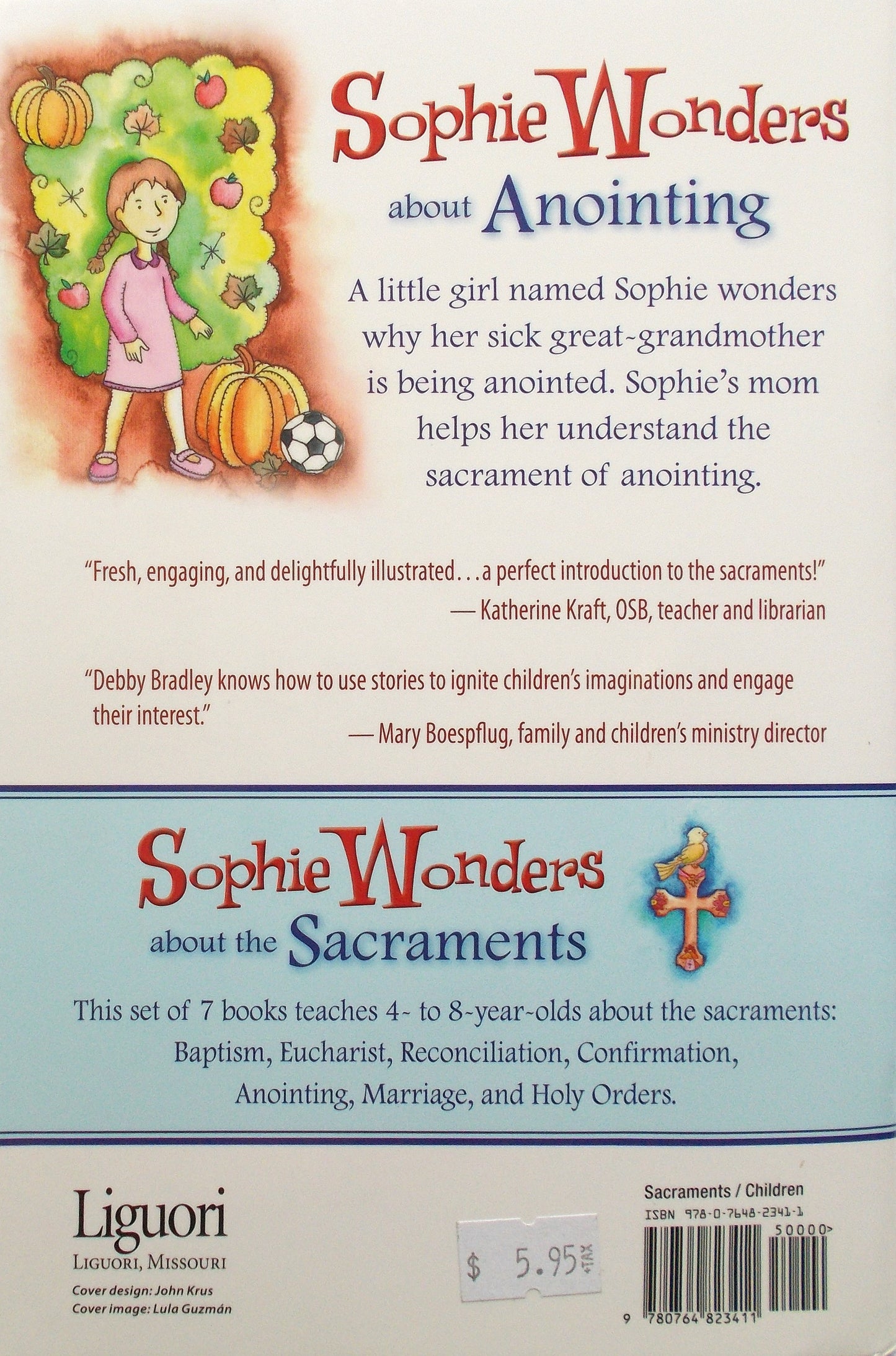 Sophie Wonders about Anointing