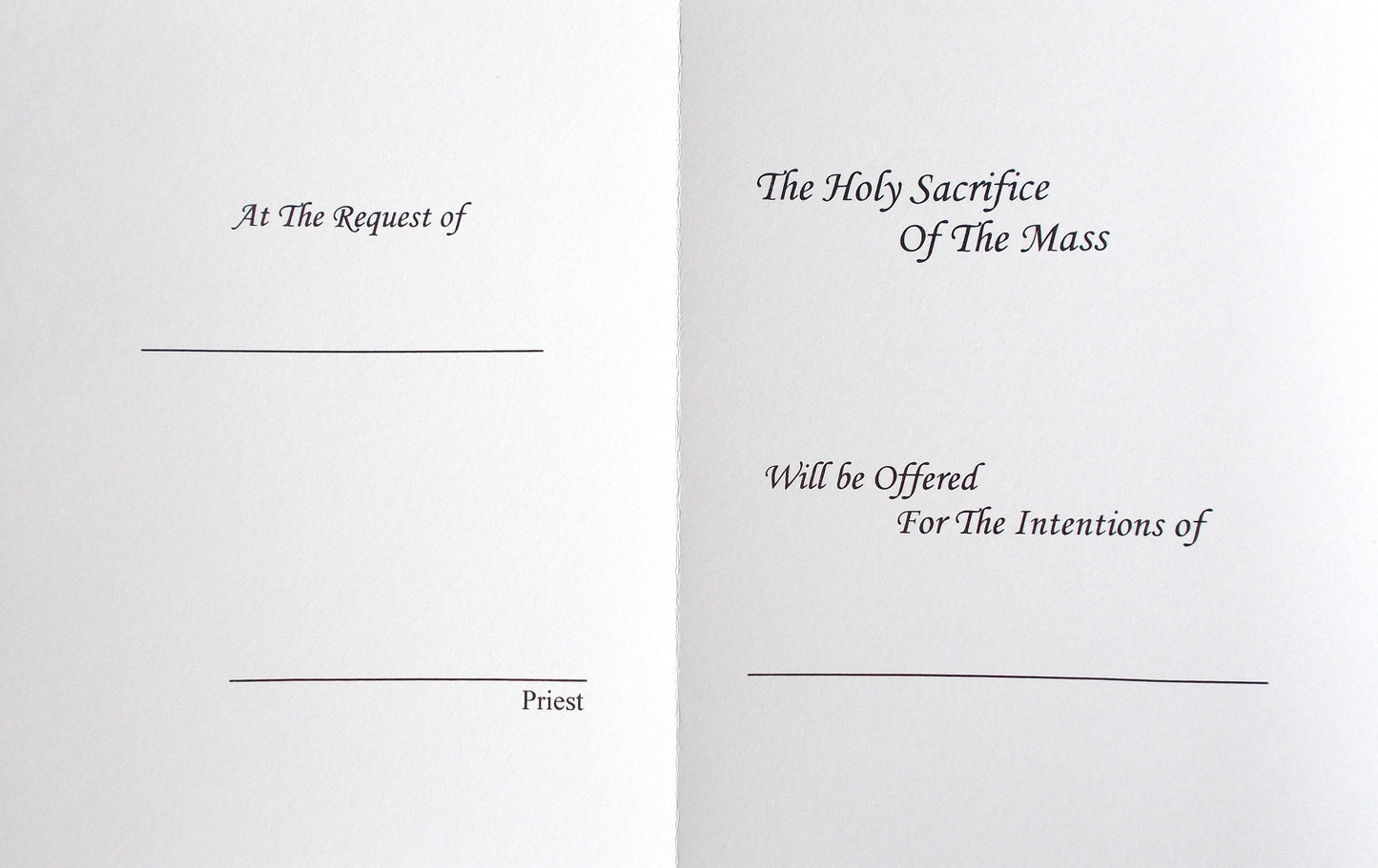 Mass Card - For The Living - Package of 7