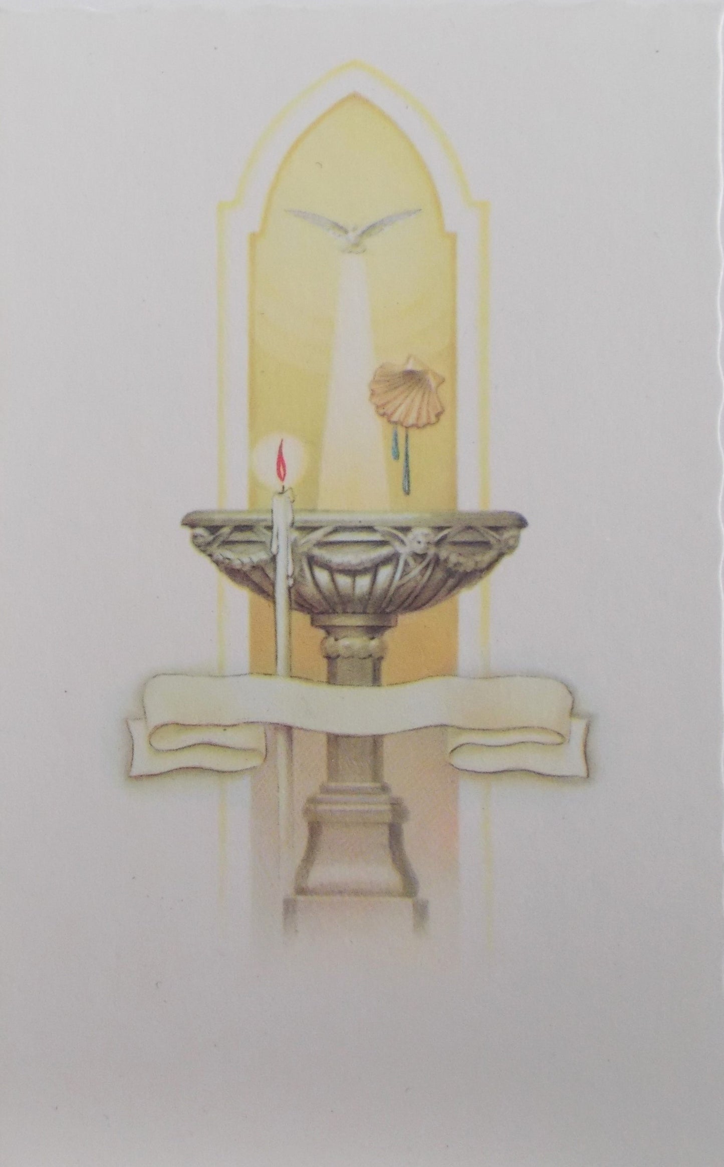 Paper - Confirmation / RCIA Picture Card - Blank on back