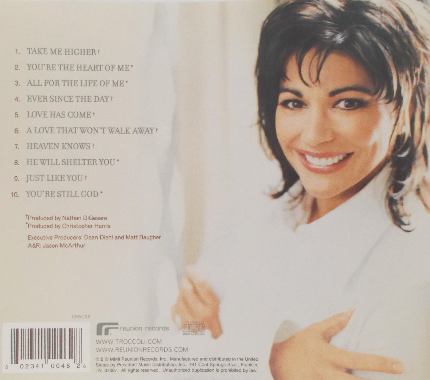 Kathy Troccoli - The Heart of Me - Music CD