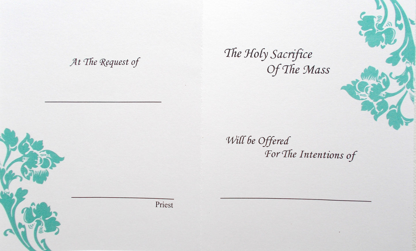 Mass Card - For The Living - Package of 15