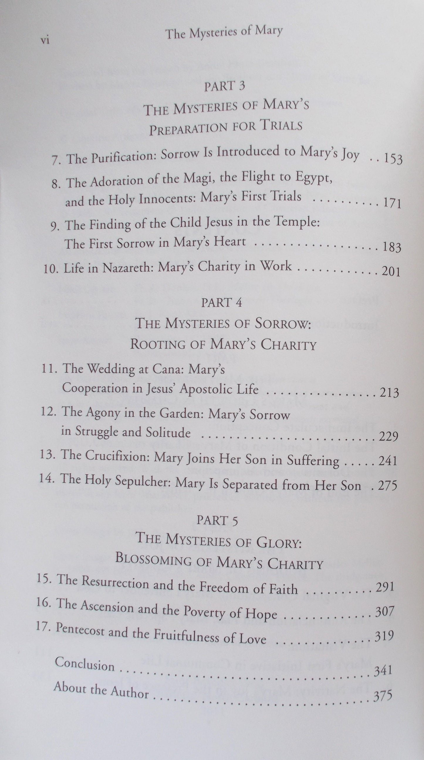 Mysteries of Mary- Growing in Faith, Hope and Love with the Mother of God