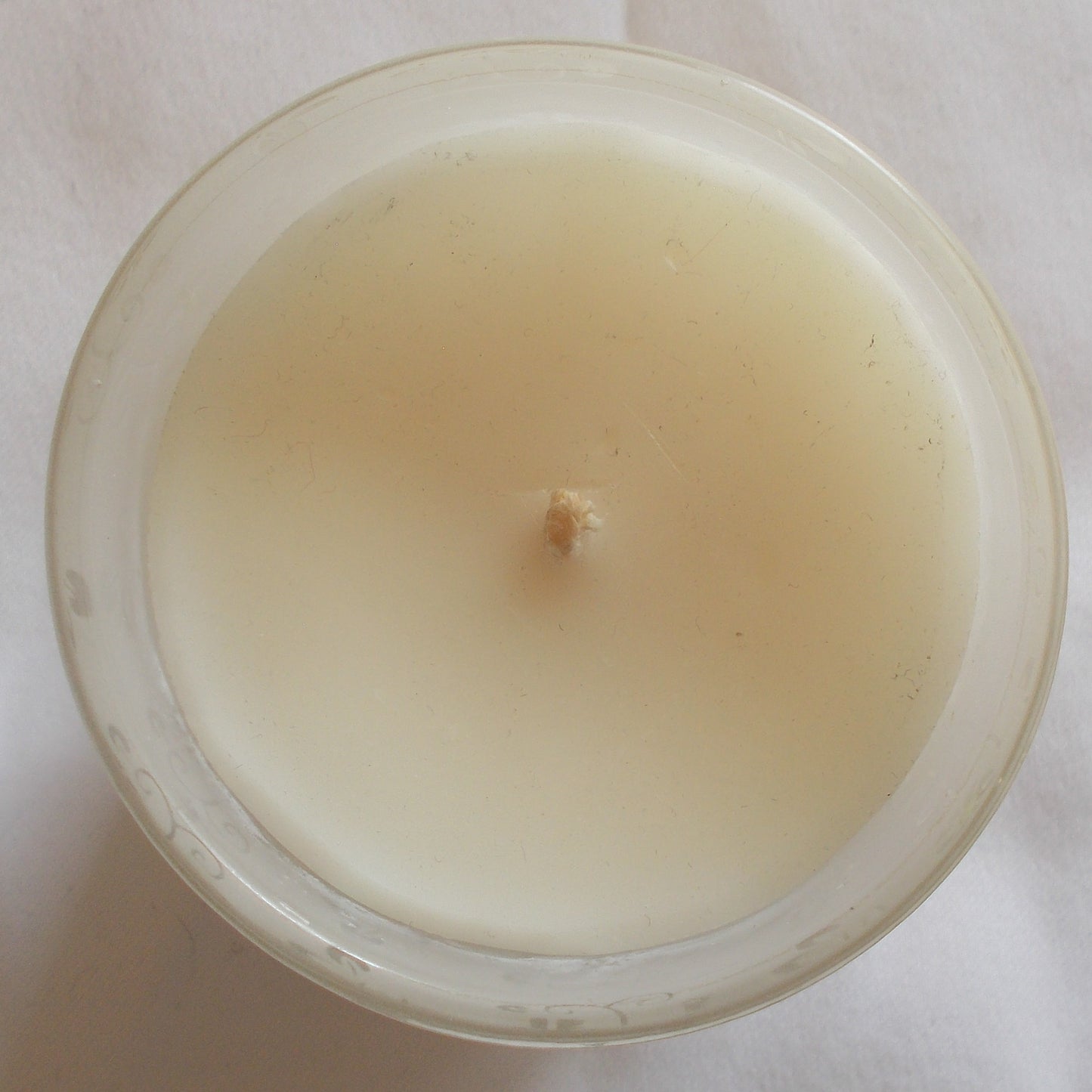 Happy Anniversary Candle with Glass Holder