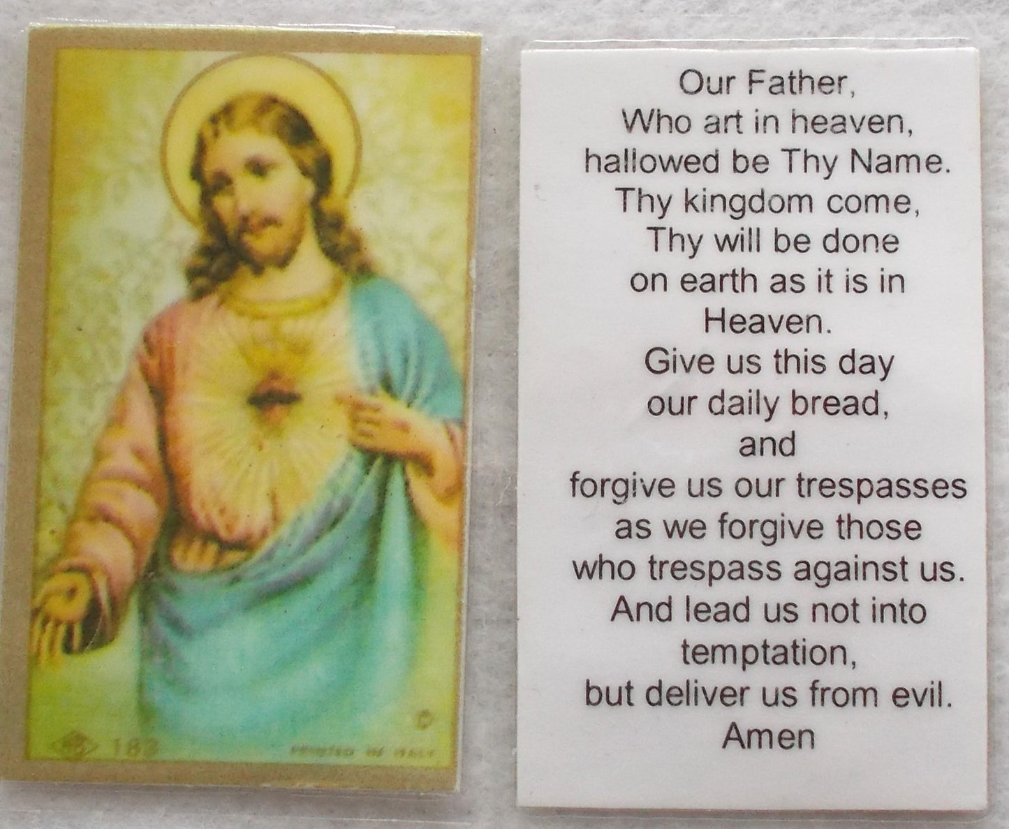 Laminated Mini - Our Father