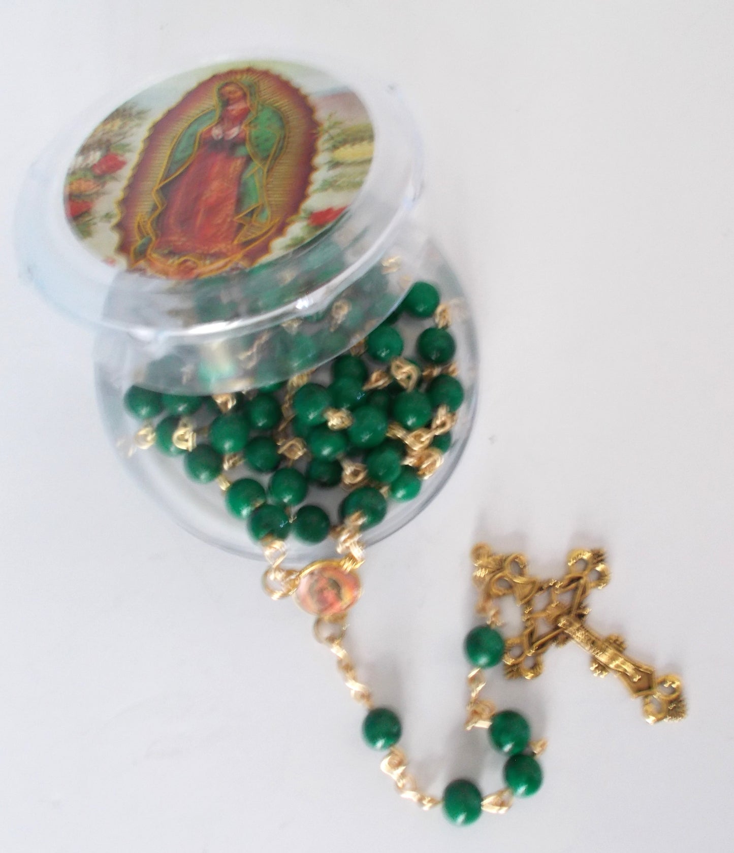 Our Lady of Guadalupe Rosary with Case