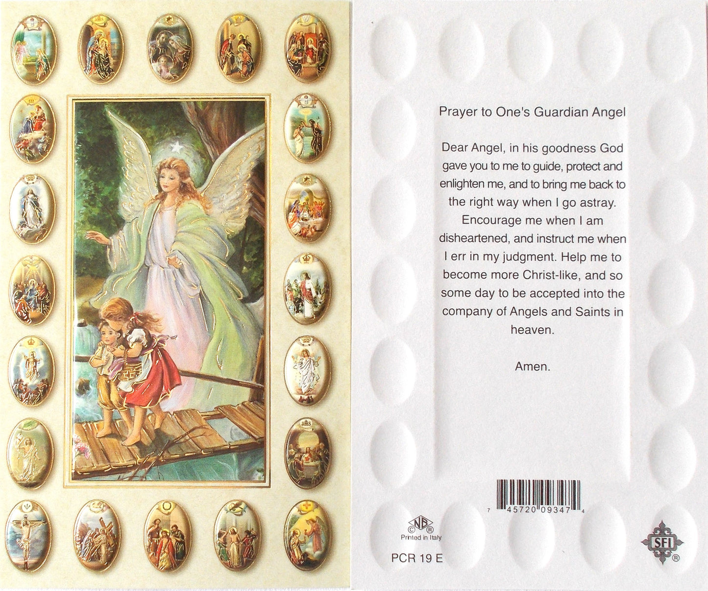 Cardstock - Guardian Angel Prayercard