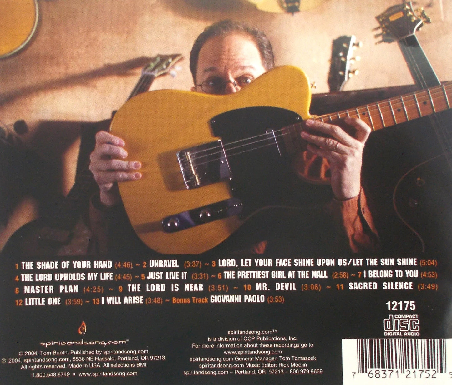 Tom Booth - Unravel - Music CD