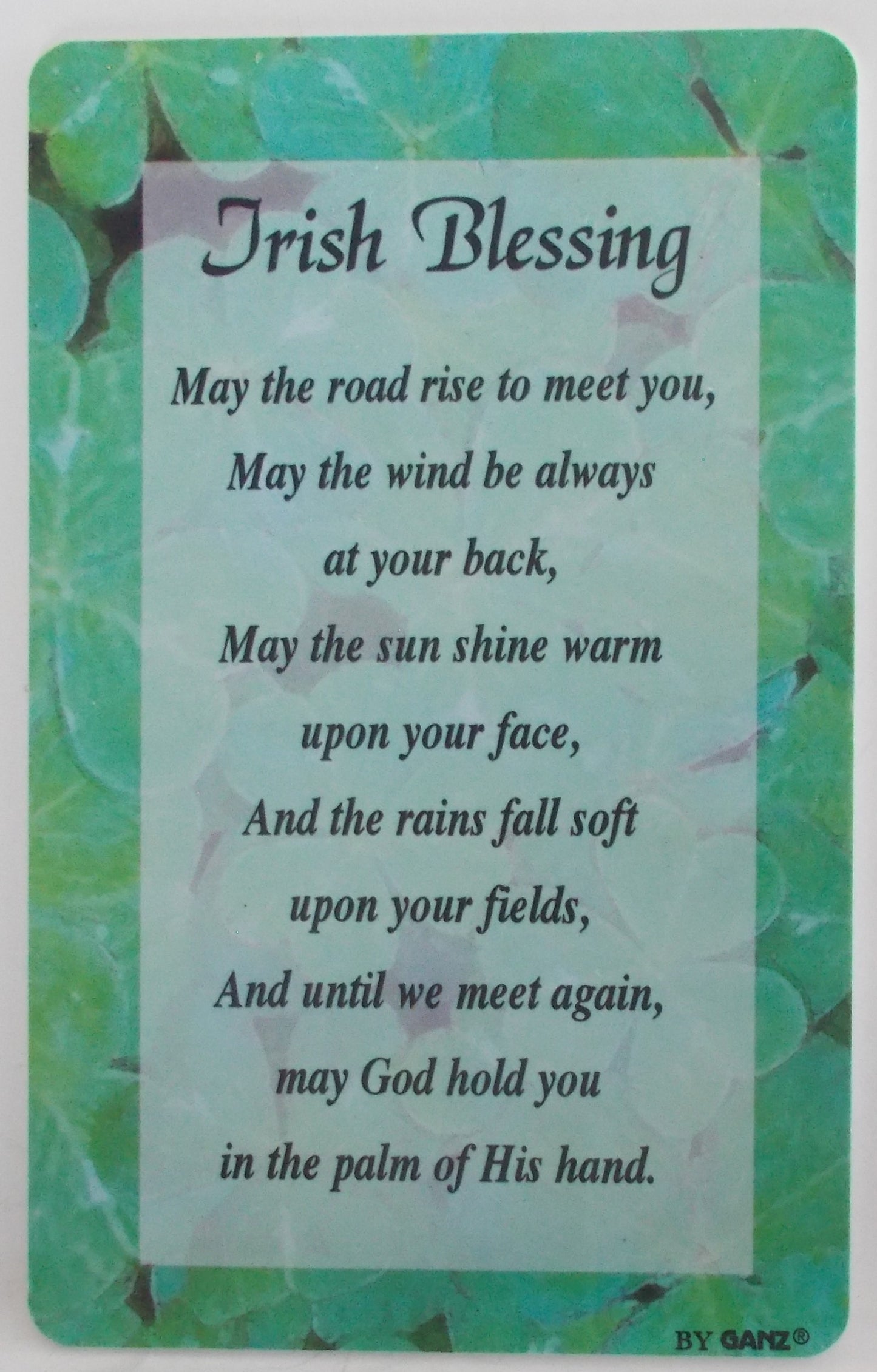 Plastic Pocket Prayercards