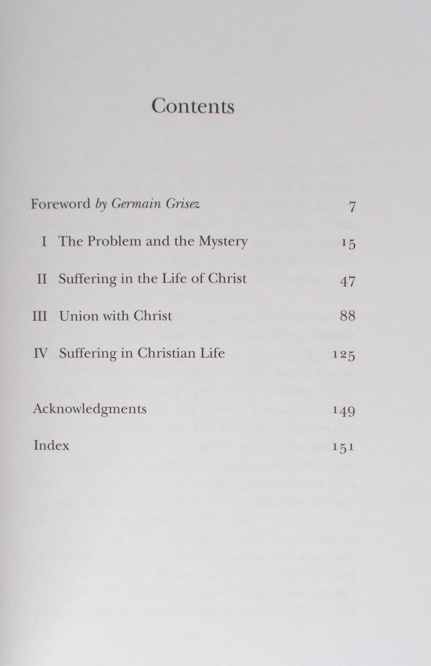 Does Suffering Make Sense?