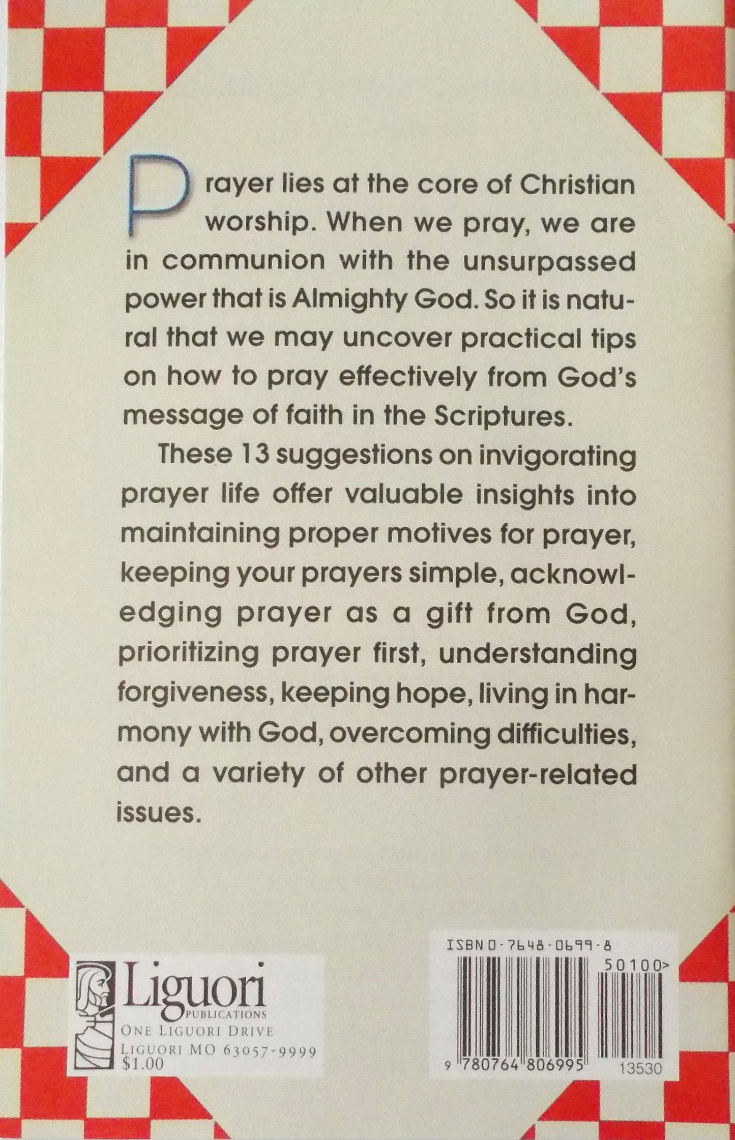 Scriptural Prayer Starters - A Baker's Dozen