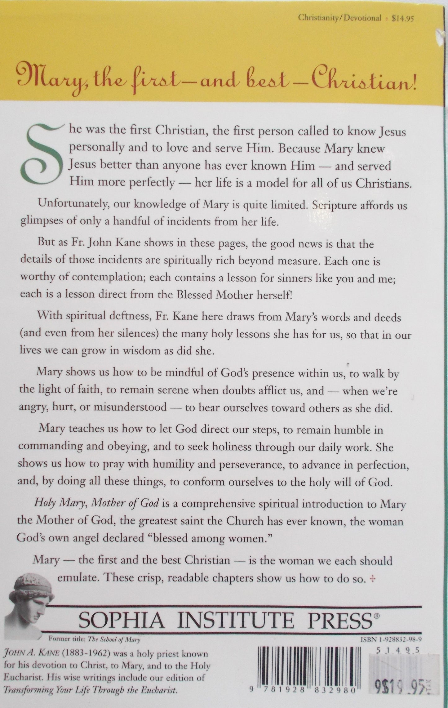 Holy Mary, Mother of God - Help of All Christians