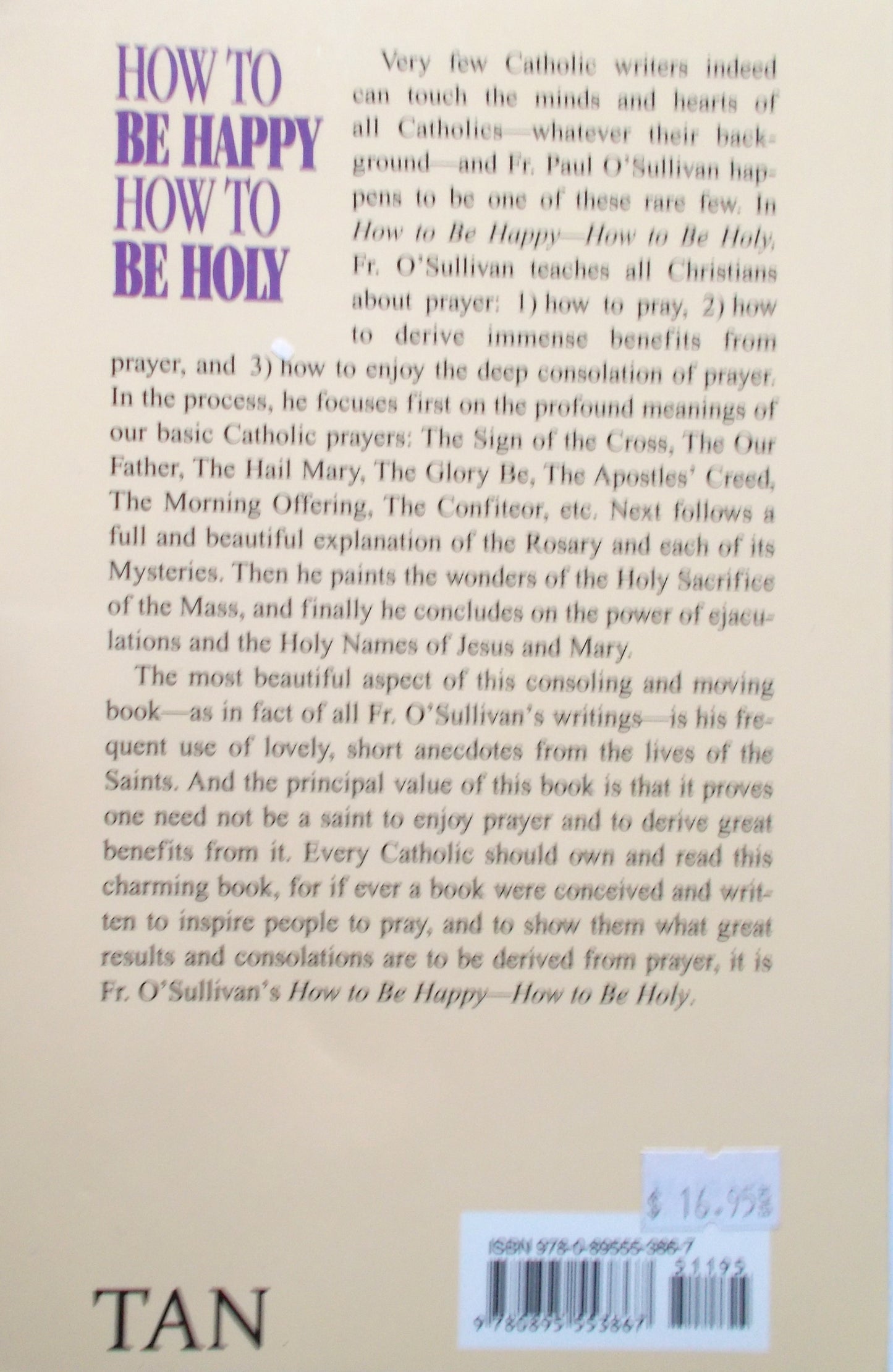 How to Be Happy How to Be Holy