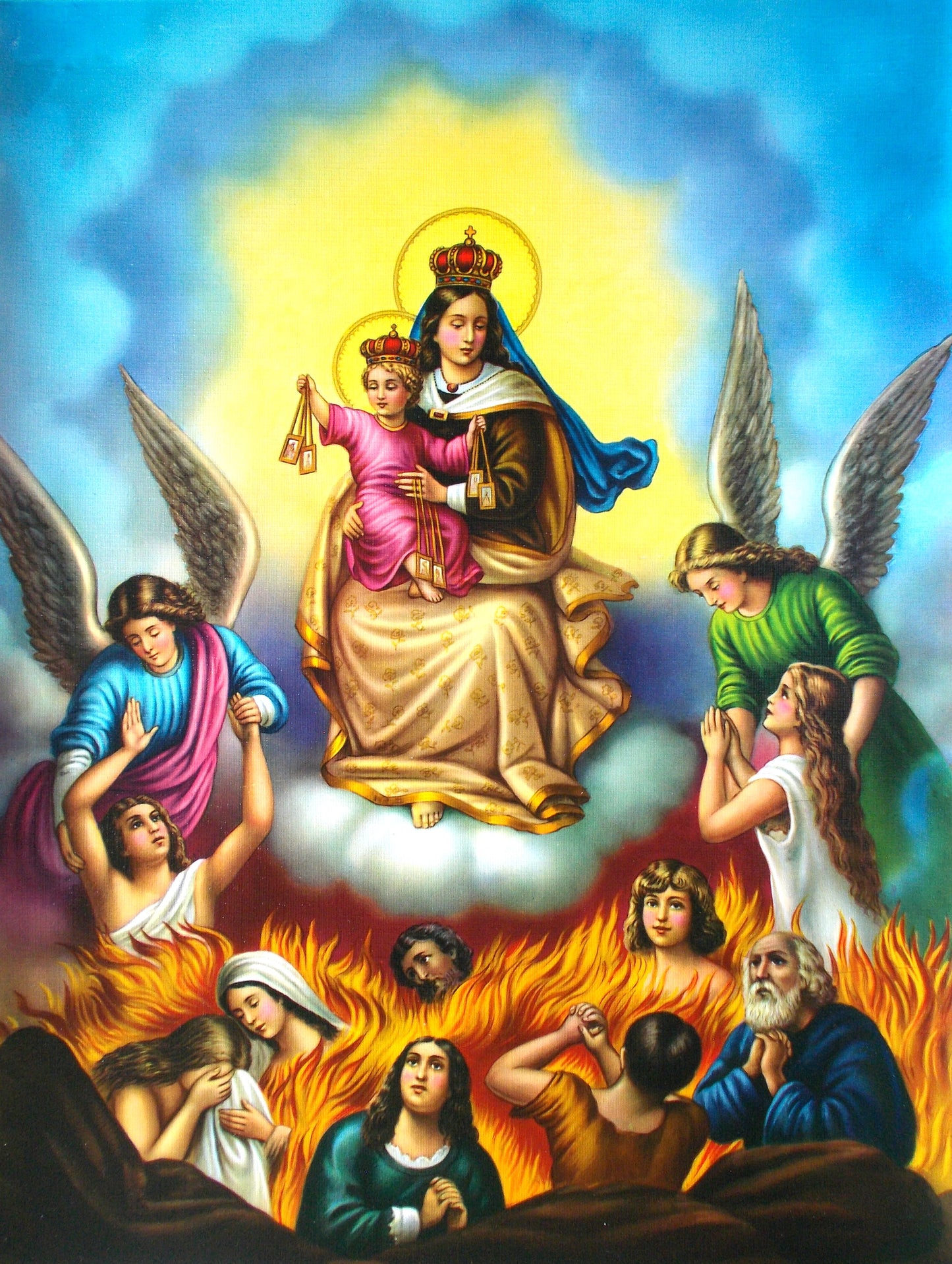 Our Lady of Mount Carmel Picture 12 x 16