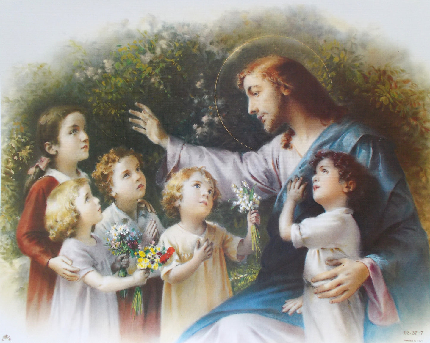 Image - Jesus with Children 8 x 10
