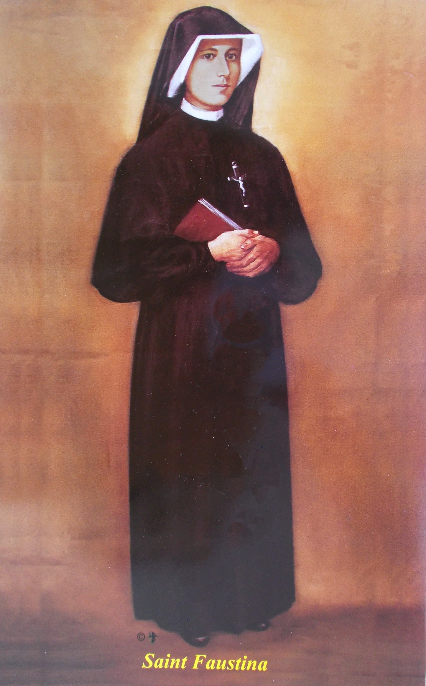 Image - St. Faustina - 7 x 11