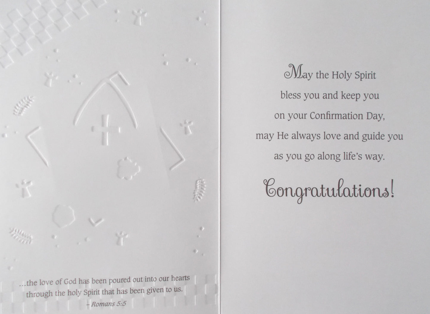 Special Young Lady Confirmation Greeting Card