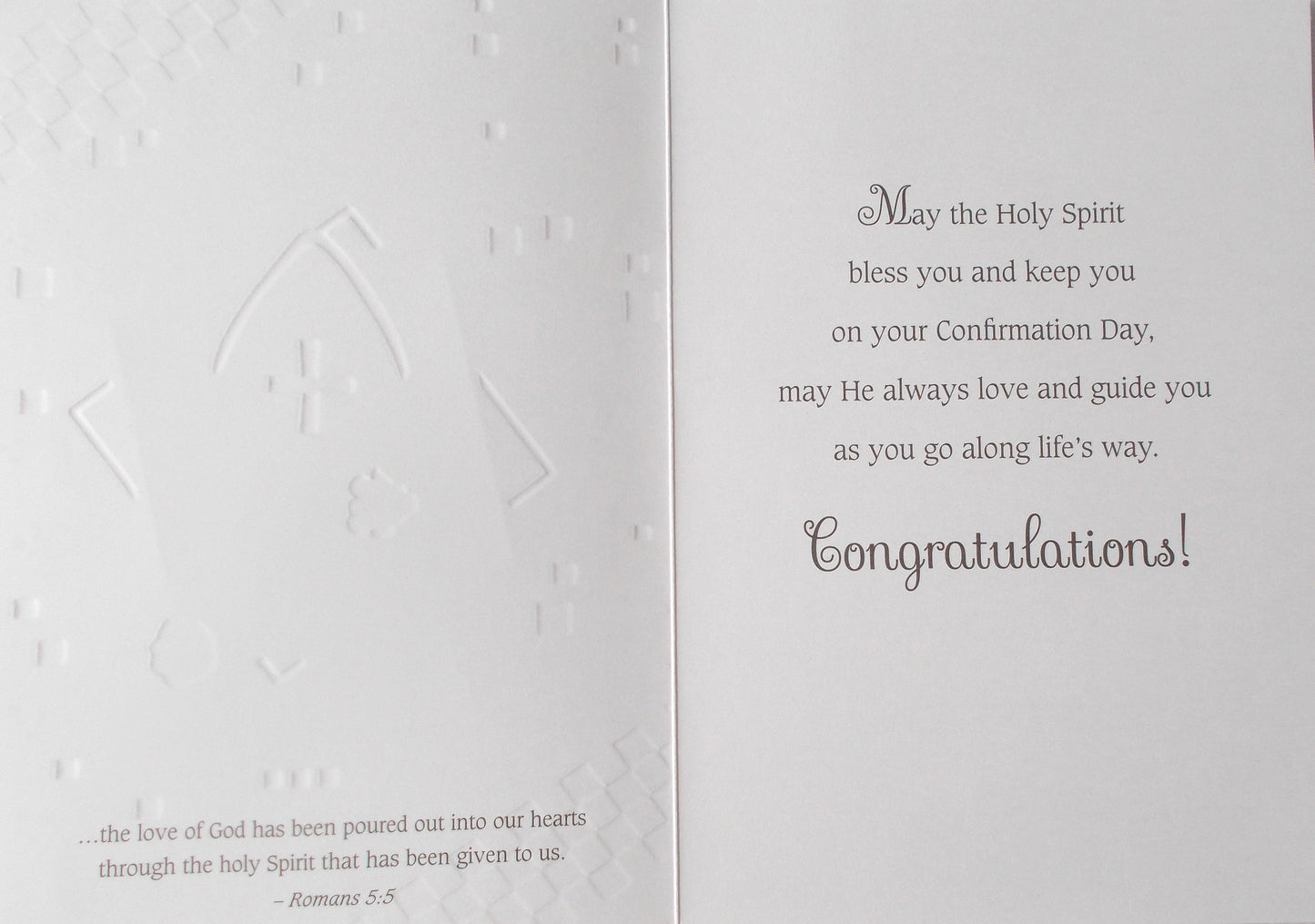 Special Young Man Confirmation Greeting Card